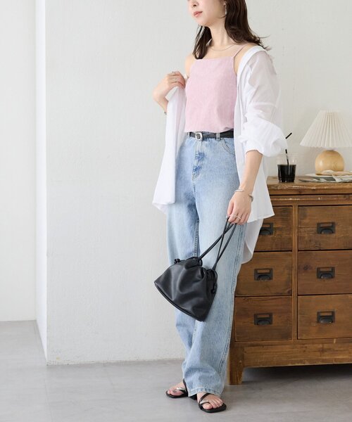 Discoat（ディスコート） キャミソール 「サイズ展開あり」杢ベロア