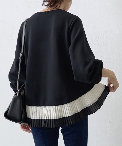 極美品♡BEARDSLEY ビアズリー ひらりTシャツ ブラック黒 フリーサイズ ビアズリー BEARDSLEY Tブラウス （black） - ファッション通販