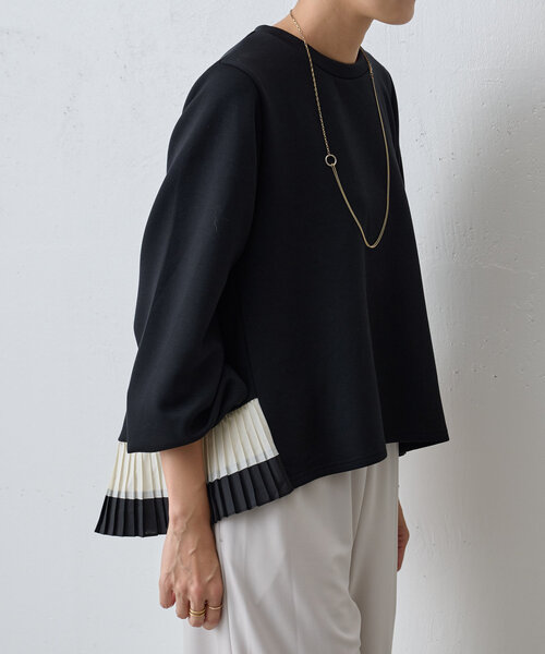 「PERVERZE」 長袖カットソー ONE SIZE ブラック レディース PERVERZE 「PERVERZE」 長袖カットソー ONE SIZE ブラック