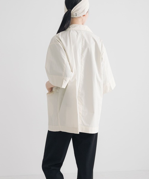 URBAN RESEARCH コート アウター コットンハーフスリーブ