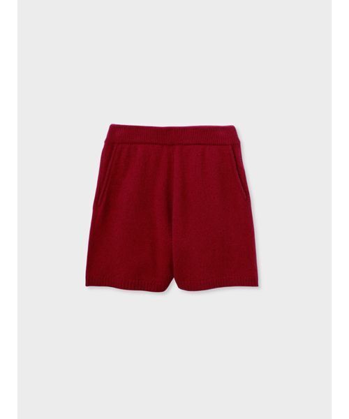 MIESROHE（ミースロエ） パンツ ソフトシャギーニットショートPT