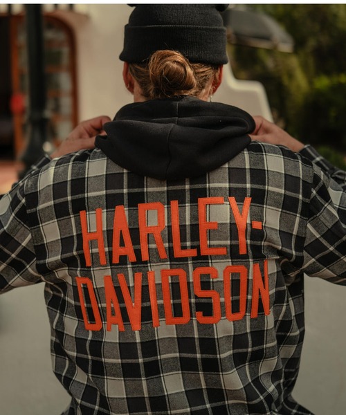 Harley Davidson（ハーレー・ダビッドソン） シャツ フード付き