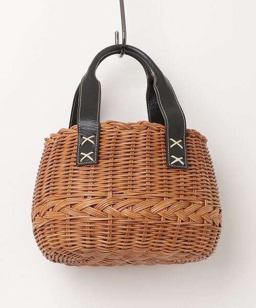 【未使用品】Kate Spade かごバッグ ベージュ/ホワイト kate spade ケイトスペード カゴバッグ 2WAY ハンドバッグ