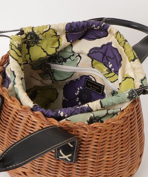 【美品】kate spade ブルームストリートサム かごバッグ　ネイビー サム KSNYL ナイロン コンバーチブル バックパック | KATE