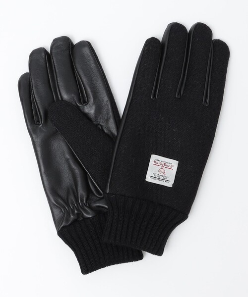 SHIPS（シップス） 手袋 SHIPS:「タッチパネル対応」HARRIS TWEED