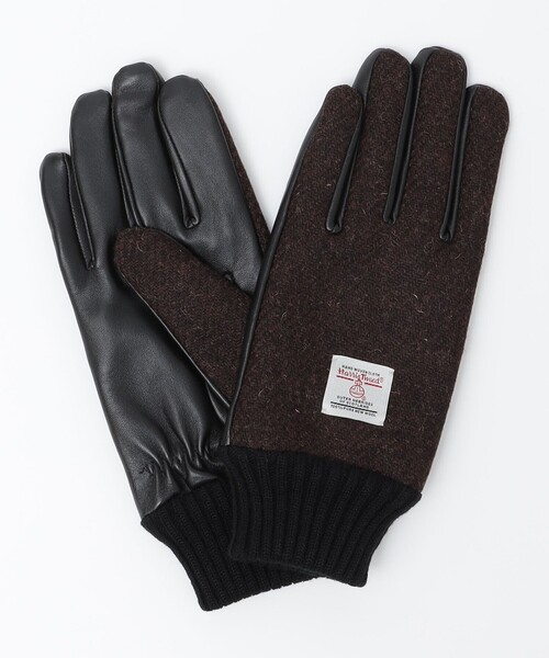 SHIPS（シップス） 手袋 SHIPS:「タッチパネル対応」HARRIS TWEED