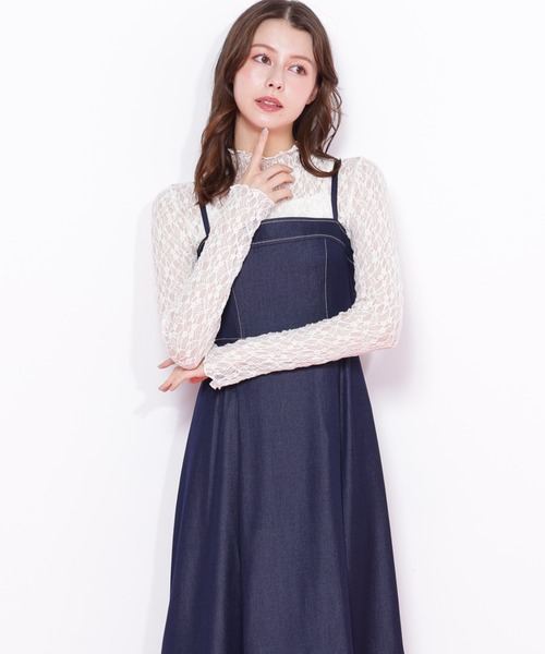ジル バイ ジル スチュアート（JILL by JILL STUART）/デニムライクバリエーションキャミワンピース JILL by JILL STUART（ジルバイジルスチュアート） ワンピース デニム