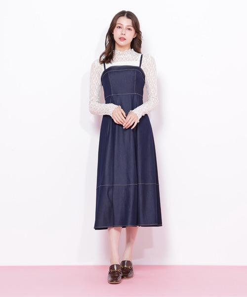 クリスマスセール‼️トリココムデギャルソン　新品未使用‼️半袖デニムワンピース FREE STYLISTS ワンピース デニム キャミ ワンピース : ZOZOTOWN Yahoo