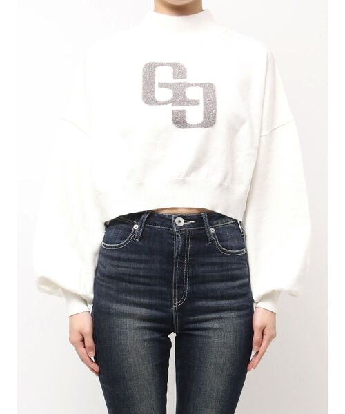 いーさん/ GYDA GYDA（ジェイダ） ニット セーター GGインターシャニットトップス