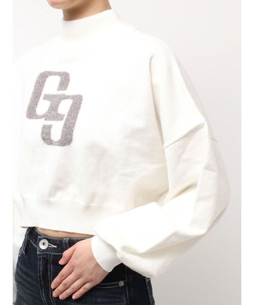 GYDA（ジェイダ） ニット セーター GGインターシャニットトップス