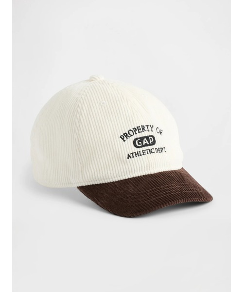 GAP（ギャップ） キャップ 帽子 コーデュロイ GAPロゴ ベースボール