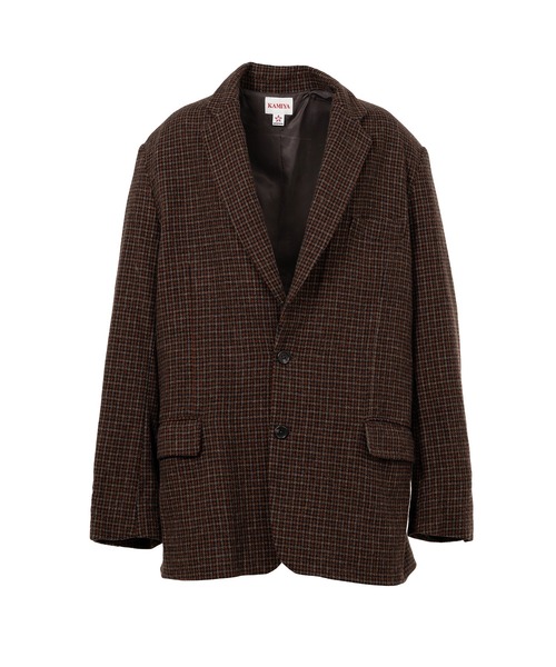 ジャケット テーラードジャケット Tweed Jacket メンズの画像