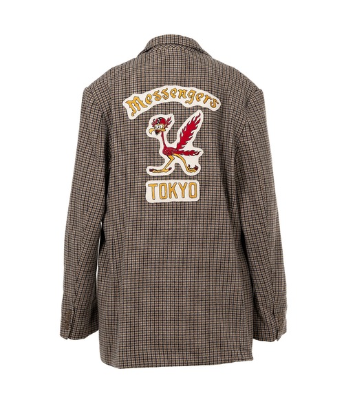 ジャケット テーラードジャケット Tweed Jacket メンズの画像