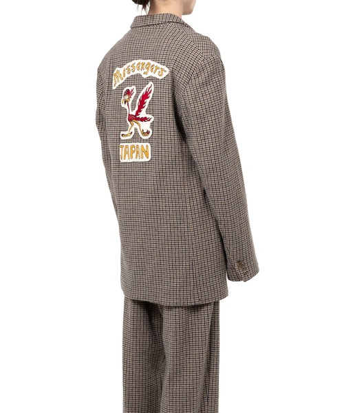 ジャケット テーラードジャケット Tweed Jacket メンズの画像