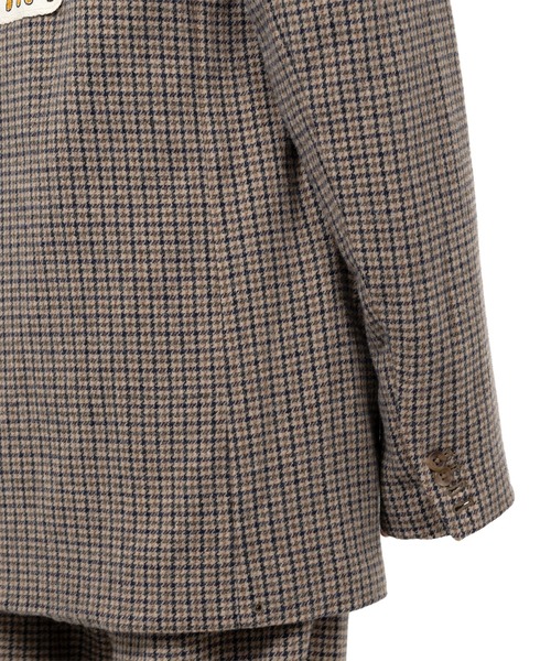ジャケット テーラードジャケット Tweed Jacket メンズの画像