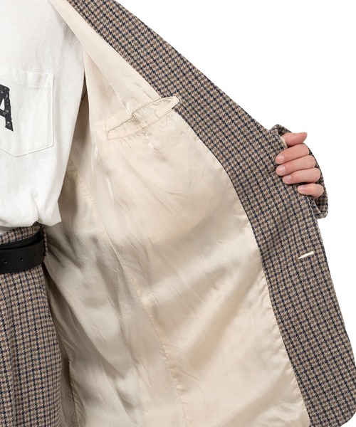 ジャケット テーラードジャケット Tweed Jacket メンズの画像