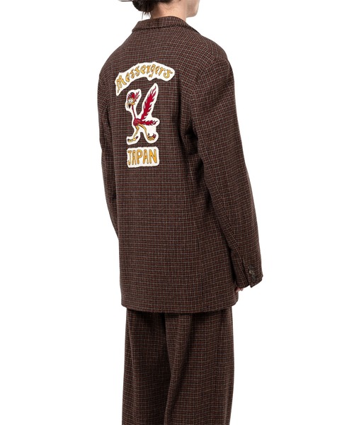 ジャケット テーラードジャケット Tweed Jacket メンズの画像