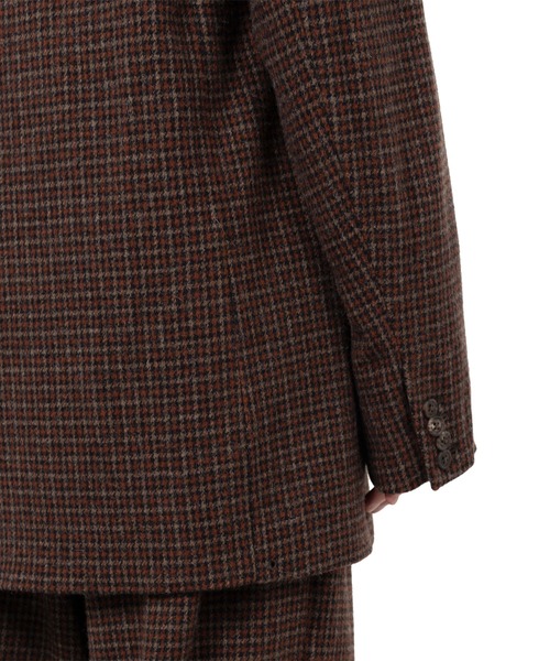ジャケット テーラードジャケット Tweed Jacket メンズの画像
