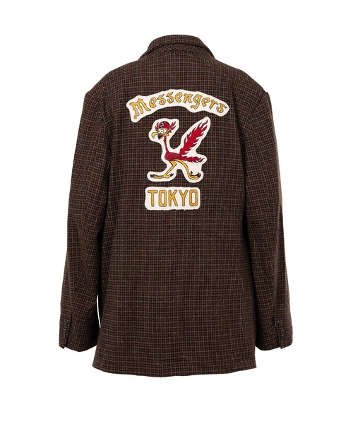 ジャケット テーラードジャケット Tweed Jacket メンズの画像