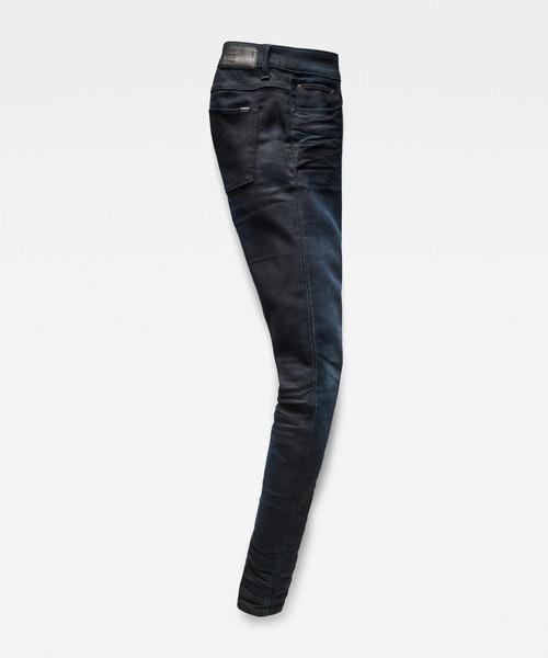 「G-STAR」 スキニーデニムパンツ 23inch ダークインディゴブルー レディース_画像6
