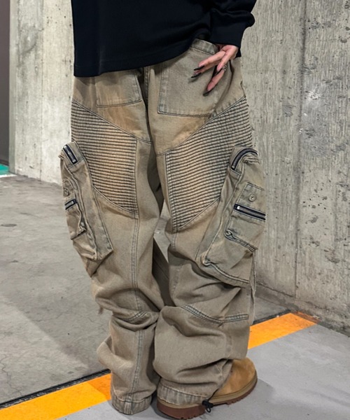 A'gem 9（エージェムナイン） カーゴパンツ A'GEM/9 × .kom 「A'GEM/9