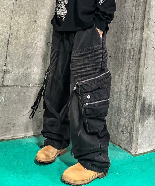 A'gem 9（エージェムナイン） カーゴパンツ A'GEM/9 × .kom 「A'GEM/9