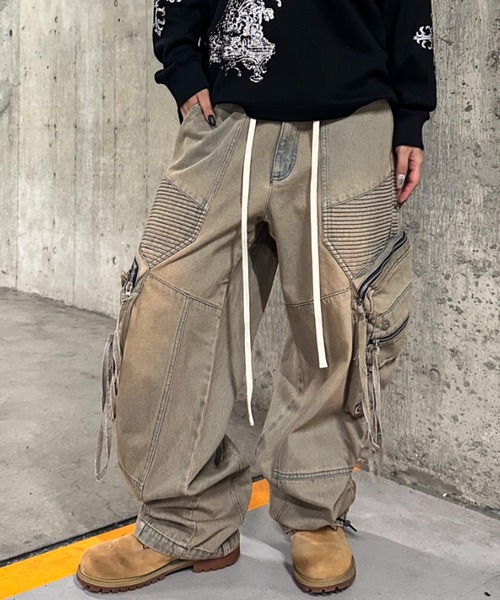 A'gem 9（エージェムナイン） カーゴパンツ A'GEM/9 × .kom 「A'GEM/9