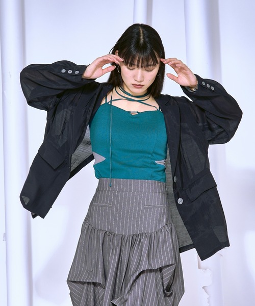 Ezick ジャケット FREE アイボリー レディース : ZOZOTOWN Yahoo!店