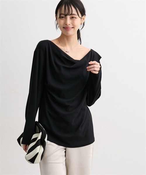 nowos カシュクール　カットソー ニッセン（nissen） tシャツ カシュクールカットソートップス「大きい
