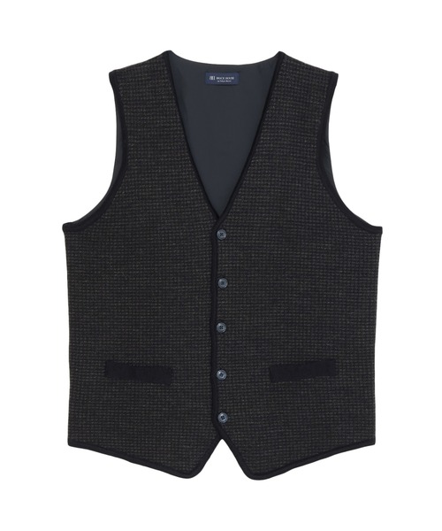 5351 POUR LES HOMMES ベスト ジレ タキシードクロスジレ メンズ