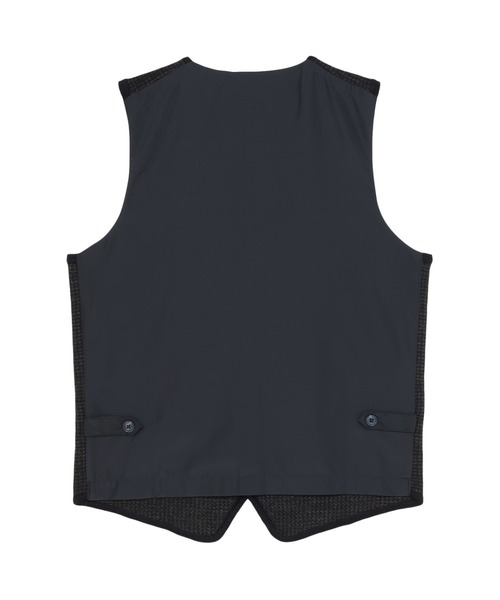 ベスト ジレ 後身布帛 千鳥柄 メンズ : ZOZOTOWN Yahoo!店 - 通販
