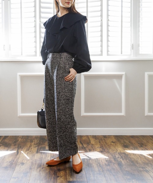 「HIMIKO」 フラットパンプス 23.5cm シルバー レディース_画像8