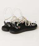 「Teva」 フラットサンダル US6 ブラッ...の詳細画像1