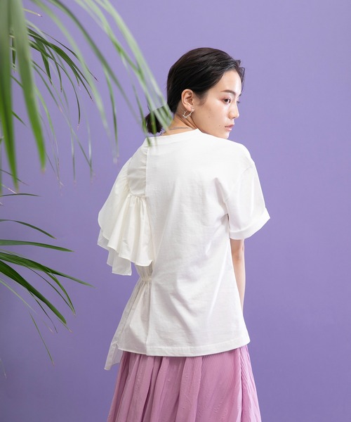 「Eimee Law」 半袖Tシャツ 38 オフホワイト レディース_画像8