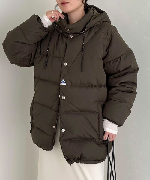 TAION（タイオン） ダウンコート ダウンジャケット 「WEB限定」「Cape