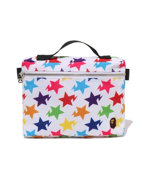 A BATHING APE（アベイシングエイプ） ポーチ STA PATTERN MUSIC POUCH