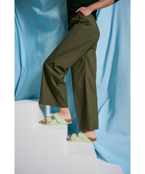 「BIRKENSTOCK」 フラットサンダル 35 ライム レディース_画像7