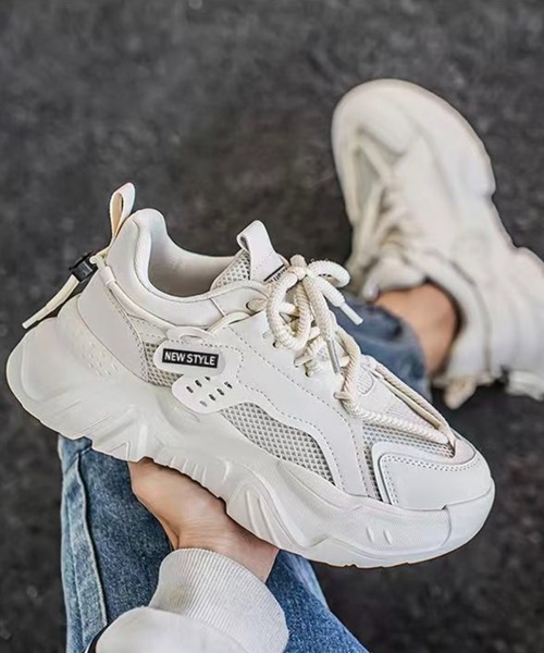 WESTBOY(ウエストボーイ) スニーカー 厚底 メッシュスニーカー WESTBOY(ウエストボーイ) スニーカー 厚底 メッシュスニーカー