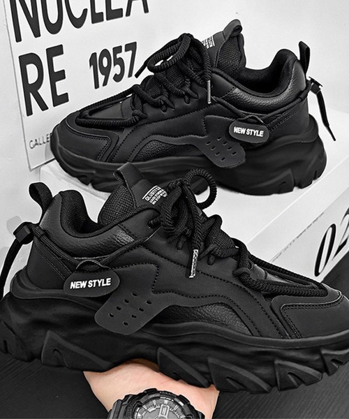 WESTBOY（ウエストボーイ） スニーカー 6cm 厚底 メッシュスニーカー