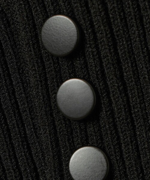 allureville（アルアバイル） ワンピース ドット柄ドッキングニット