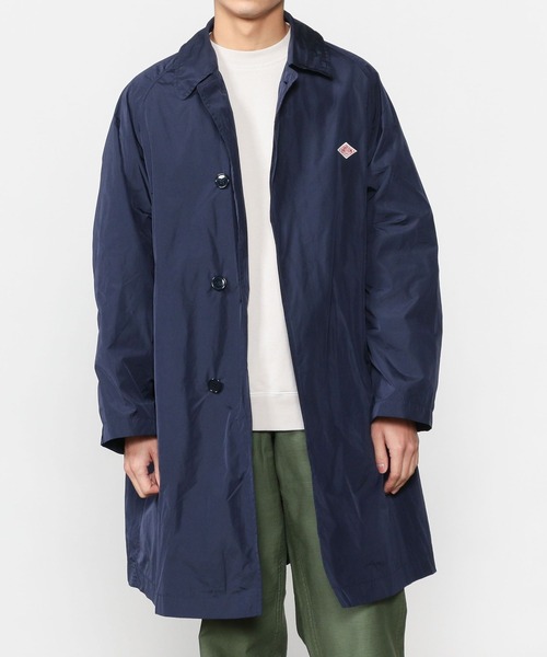 Danton（ダントン） ステンカラーコート 42 ネイビー メンズ
