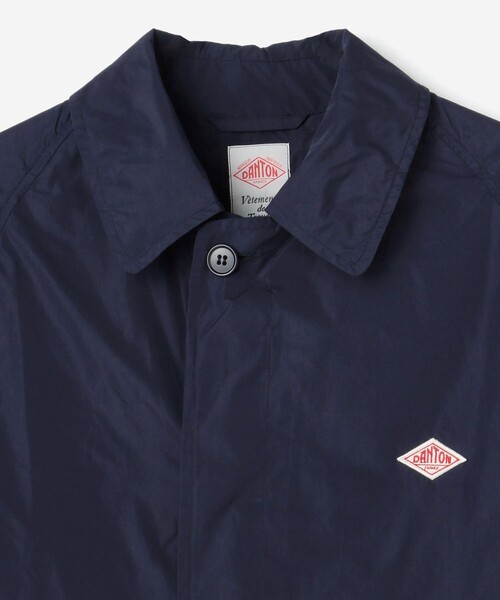 Danton（ダントン） ステンカラーコート 42 ネイビー メンズ