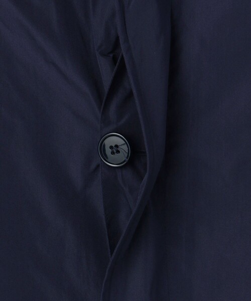 Danton（ダントン） ステンカラーコート 42 ネイビー メンズ