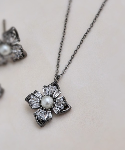 Heartdance（ハートダンス） ネックレス フラワーパールビジュープチ