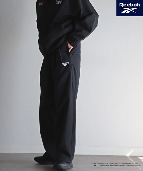 パンツ 「Reebok/リーボック」 別注 スモールベクター刺繍ナイロン