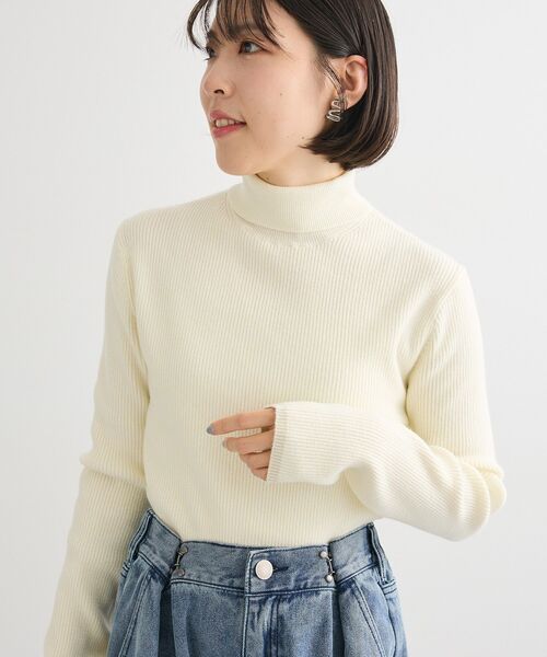 Green Parks（グリーンパークス） ニット セーター チクチクしないリブ