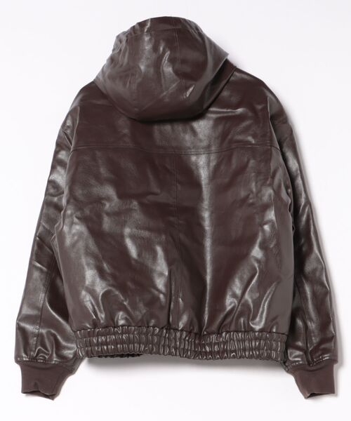 【ヴィンテージ】80s 牛革レザージャケット A-2 キルティング 台湾製 セール】Vintage-like synthetic leather A-2 jacket/ヴィンテージ