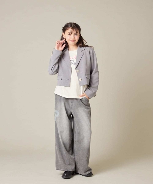 a.v.v（アー・ヴェ・ヴェ） テーラードジャケット アウター 「150-160