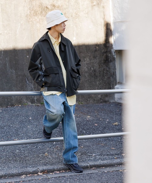 niko and…（ニコアンド） ブルゾン MEDIUM ブラック メンズ : ZOZOTOWN