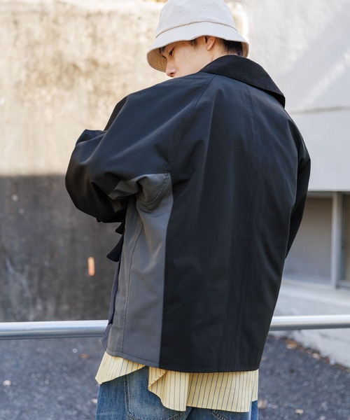 niko and…（ニコアンド） ブルゾン MEDIUM ブラック メンズ : ZOZOTOWN